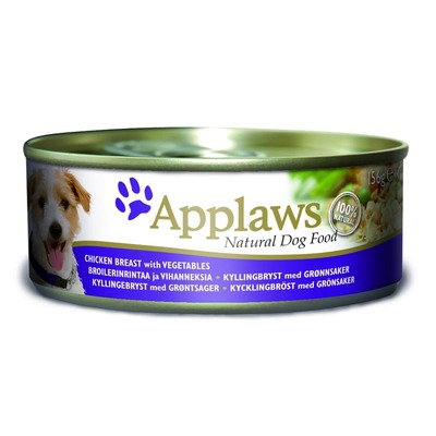 Applaws консервы для собак с курицей, овощами и рисом, 156 гр