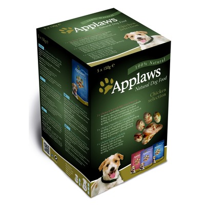 Applaws набор паучи для собак "Куриное ассорти": 5шт.x150г