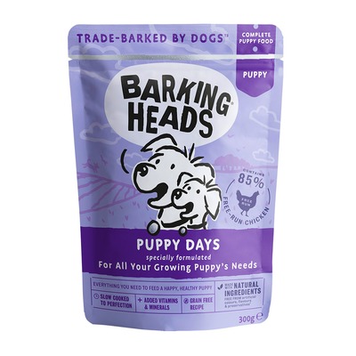 Barking Heads паучи для щенков "Щенячьи деньки", Puppy Days, 300 гр.