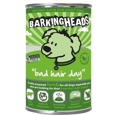 Barking Heads консервы для собак с ягненком Bad hair day, 395 гр.