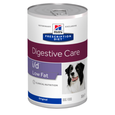 Hill`s I/D низкокалорийный консервированный корм для для лечения заболеваний ЖКТ, Hill’s Canine i/d Low Fat, 360 гр.