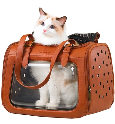 Ibiyaya  -      6  Portico Deluxe Leather Pet Transporter,     ()