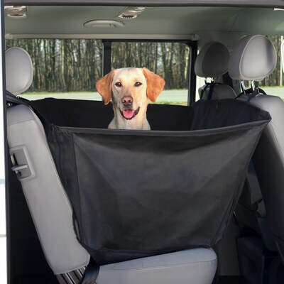 Trixie чехол-гамак на молнии для перевозки собак в автомобиле, с защитой дверей 135*150 см (фото)