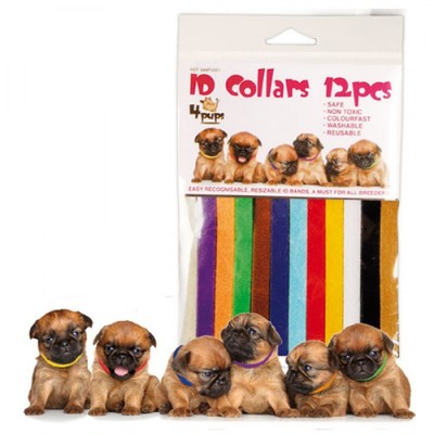     4Pups ID Collars, 12  ()