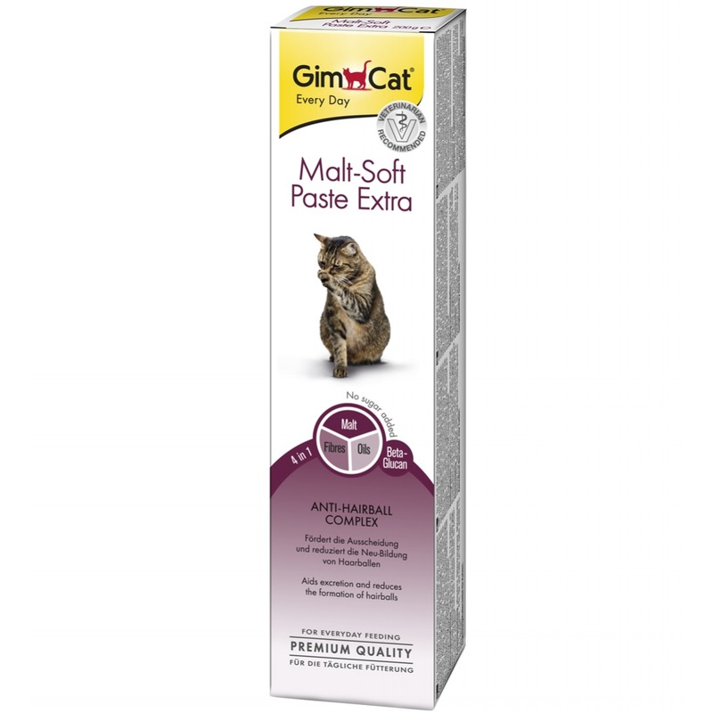 Gimcat Malt-Soft Extra Паста для вывода шерсти для кошек «Мальт-Софт-Экстра»