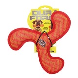 Tuffy супер прочная игрушка для собак Бумеранг, красный, прочность 9/10, Boomerang ZigZag Red/Red