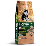 Monge Dog BWild GRAIN FREE беззерновой корм из лосося и гороха для взрослых собак всех пород Salmon & potatoes