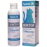 Гудмэн Шампунь ДОКТОР от перхоти и антигрибковый с климбазолом для кошек