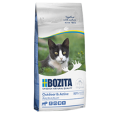 Bozita Outdoor&Active сухое питание для взрослых и растущих кошек, ведущих активный образ жизни, С МЯСОМ ЛОСЯ.