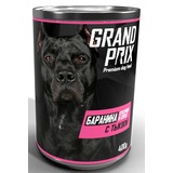 Grand Prix Консервированный корм для собак аппетитные кусочки баранина с тыквой в соусе 400 гр