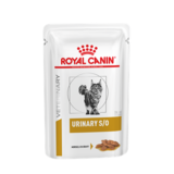Royal Canin Urinary S/O, кусочки в соусе, ветеринарная диета для кошек при мочекаменной болезни струвиты, оксалаты, с курицей, 85 гр. х 12 шт.