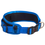 Rogz ошейник для собак с мягкой подкладкой Classic Collar Padded, цвет синий