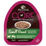 Welness Core SMALL BREED консервы из баранины с олениной, белым сладким картофелем и морковью для собак мелких пород