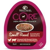 Core SMALL BREED консервы из курицы с говядиной, зеленой фасолью и красным перцем для собак мелких пород