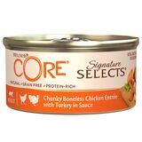 Welness Core SIGNATURE SELECTS консервы из курицы с индейкой в виде кусочков в соусе для кошек