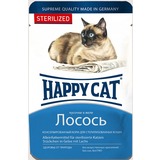 Happy Cat Sterilized с лососем- полноценный корм для взрослых кастрированных и стерилизованных кошек