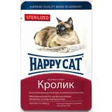 Happy Cat Sterilized с кроликом - полноценный корм для взрослых кастрированных и стерилизованных кошек