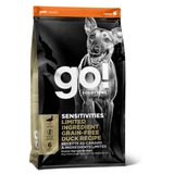 GO! NATURAL Holistic Беззерновой для щенков и собак с цельной уткой для чувствительного пищеварения, Sensitivity + Shine Duck Dog Recipe, Grain Free, Potato Free
