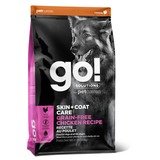 GO! Natural holistic беззерновой сухой корм для собак всех возрастов с цельной курицей, GO! SKIN + COAT