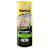 Gimcat лакомство для кошек с водорослями и биотином Katzentabs
