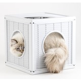 BAMA PET домик для кошек QUBLO 35x35x35h см, белый