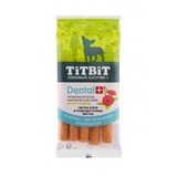 TitBit ДЕНТАЛ+ Трубочка с мясом индейки для собак мини-пород