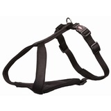 Trixie У-образная шлейка с мягкой подкладкой Premium Y-harness, цвет черный