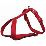Trixie У-образная шлейка с мягкой подкладкой Premium Y-harness, цвет красный