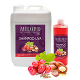 MILORD SHAMPOO UVA шампунь для кошек и собак очищающий с пантенолом, виноградом и маслом арганы