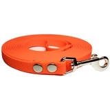 R-Dog Поводок из мягкого биотана Гекса, стальной карабин для собак до 15 кг, цвет оранжевый