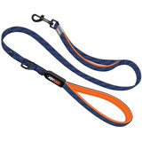JOYSER Поводок для собак Walk Base leash, цвет синий с оранжевым