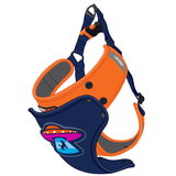 JOYSER Мягкая шлейка Mood harness со сменным передником Customized-Shirt, цвет оранжевый