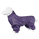 Darell дождевик для собак, серо-фиолетовый, на гладкой подкладке
