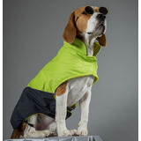 Tappi дождевик-попона с флисовой подкладкой для собак "Блант", цвет зеленый