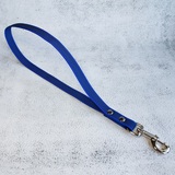 R-Dog прорезиненная нейлоновая водилка (с латексной нитью), усиленный стальной карабин, цвет синий