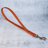 R-Dog прорезиненная нейлоновая водилка (с латексной нитью), усиленный стальной карабин, цвет оранжевый