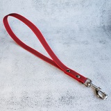 R-Dog прорезиненная нейлоновая водилка (с латексной нитью), усиленный стальной карабин, цвет красный