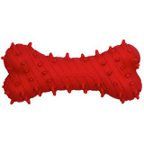Playology дентальная хрустящая жевательная косточка для щенков PUPPY TEETHING BONE с ароматом говядины, красный