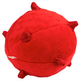 Playology сенсорный плюшевый мяч для щенков PUPPY SENSORY BALL с ароматом говядины, красный