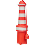 Rogz Lighthouse игрушка для собак "Плавательный маяк" красно-белый