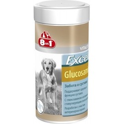 8 in 1 Excel Glucosamine для профилактики заболеваний опорно-двигательного аппарата собак, для восстановления тканей суставов
