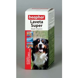 Beaphar Витамины для шерсти собак Laveta Super For Dogs, 50мл, капли.