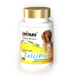 Unitabs CalciPlus витамины с кальцием, фосфором, витамином D, 100 табл.