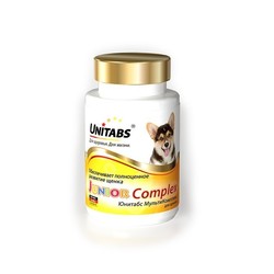 Unitabs Junior Complex витаминный комплекс для щенков с 3-х недельного возраста 100 табл.
