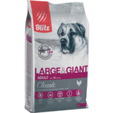 Blitz сухой корм для взрослых собак крупных и гигантских пород Blitz Classic Large & Giant Breeds Adult Dog