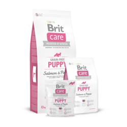 Brit Care Grain-free Puppy Salmon & Potato беззерновой корм для щенков лосось с картофелем