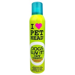 PET HEAD OGS LUV IT Сухой шампунь для собак "Клубничный лимонад" без смывания, без сульфатов и парабенов, 165 мл