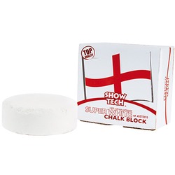SHOW TECH English Chalk Block Super White мелок супер белый из кальция круглый в коробочке 55 гр.