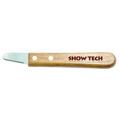 СКИДКА! Show Tech тримминговочный нож 3200 с деревянной ручкой для очень мягкой шерсти