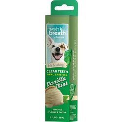 Tropiclean "Fresh Breath" Гель для чистки зубов для собак с ванилью и мятой, 59 мл